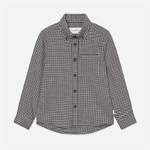 Les Deux Boys Konrad Check Flannel Shirt Gargoyle