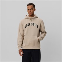 Les Deux Mens Brady Western Hoodie Dark Sand