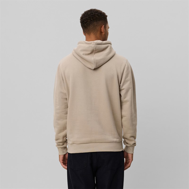 Les Deux Mens Brady Western Hoodie Dark Sand