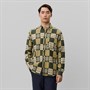Les Deux Mens Kent Patchwork Check Shirt Duffel Bag