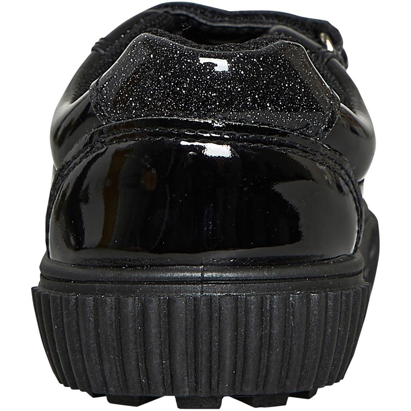 Buckle My Shoe Girls Bette Bow Shoes Black Patent