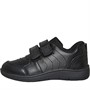 Buckle My Shoe Boys Bryce Double Buckle Shoes Black