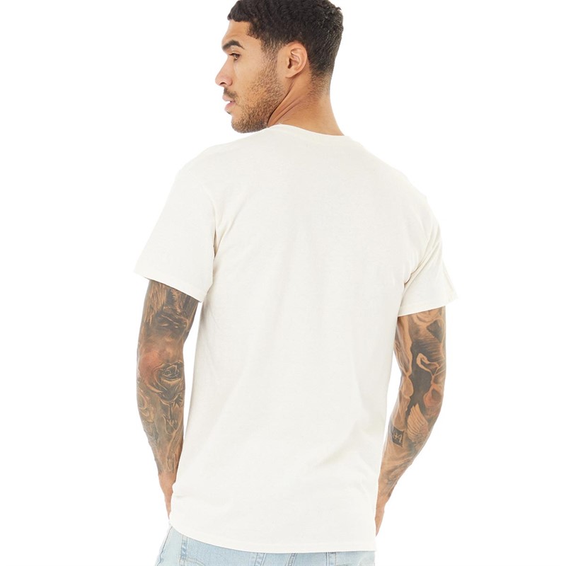 Campus Lab Mens Florida State Emblem T-Shirt Natural