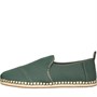 TOMS Mens Deconstructed Rope Espadrilles Green