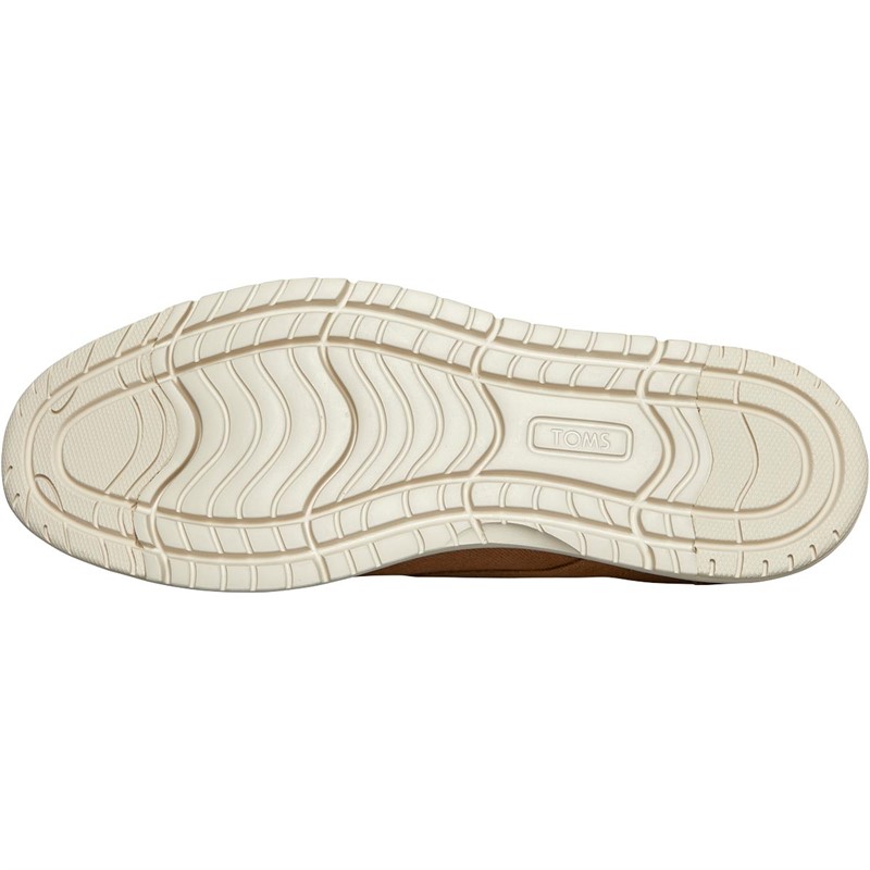 TOMS Mens Navi Oxford Shoes Brown