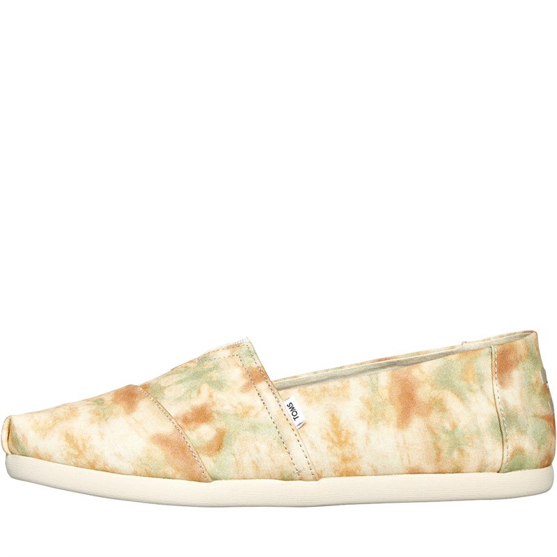 TOMS Mens Alpargata Espadrilles Birch Multi Tie Dye