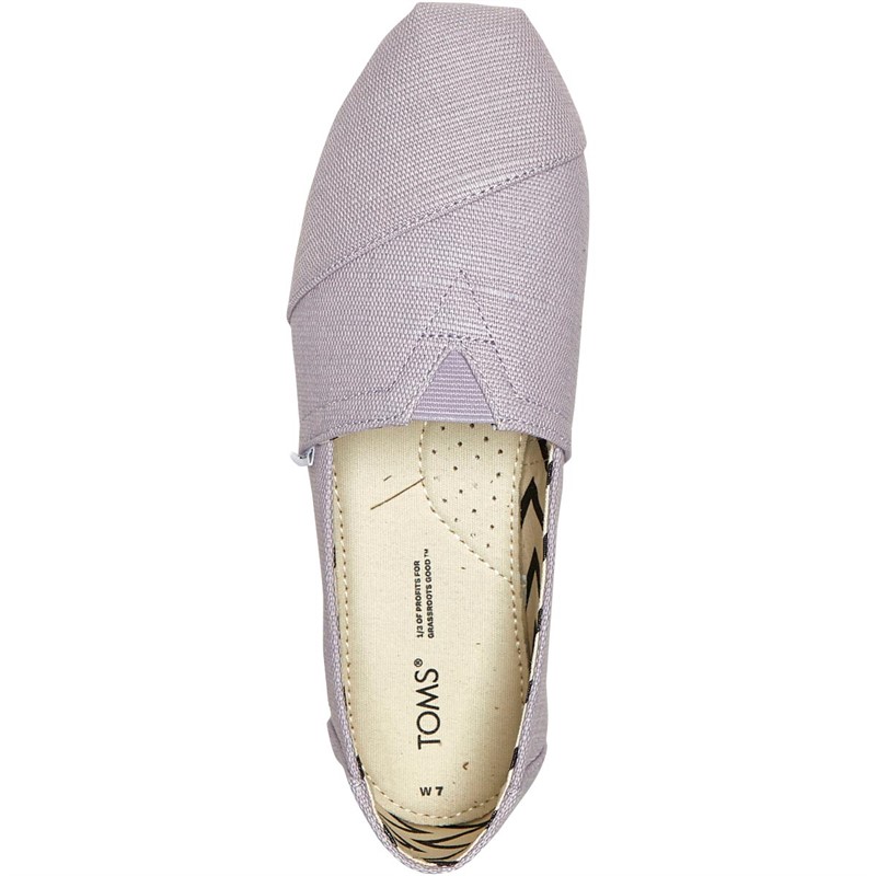 TOMS Womens Alpargata Espadrilles Purple