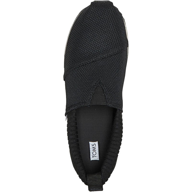 Buy TOMS Womens Alpargata Resident Trainers Black