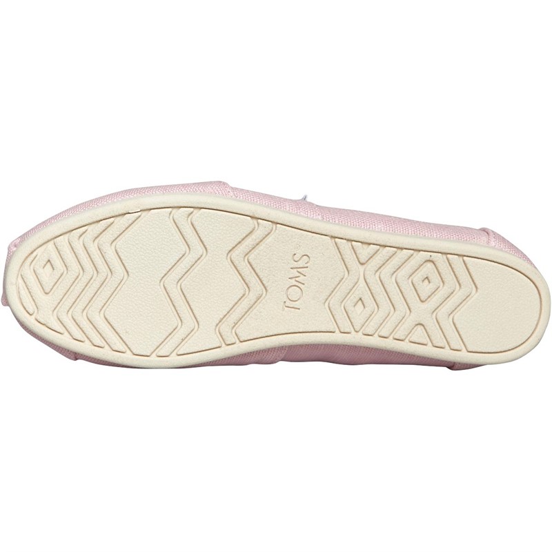 TOMS Womens Alpargata Espadrilles Pink