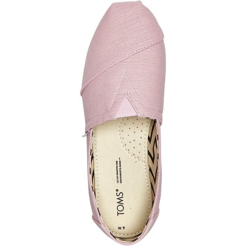 TOMS Womens Alpargata Espadrilles Pink