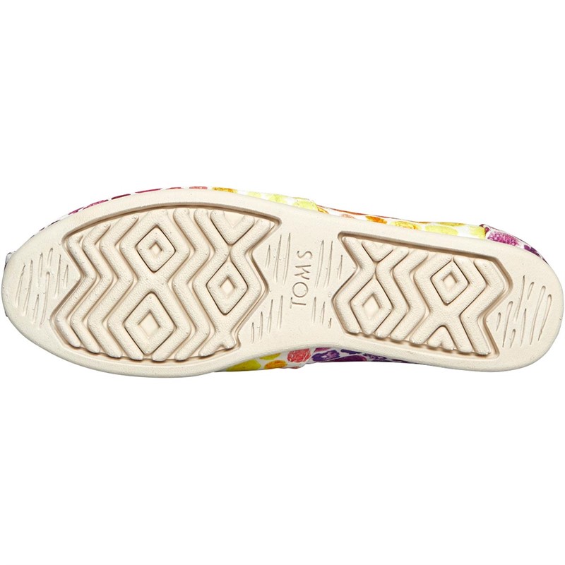 TOMS Womens Alpargata Espadrilles White