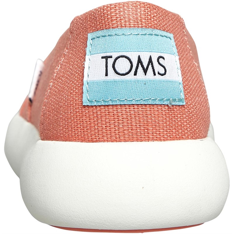 TOMS Womens Alpargata Malow Trainers Orange