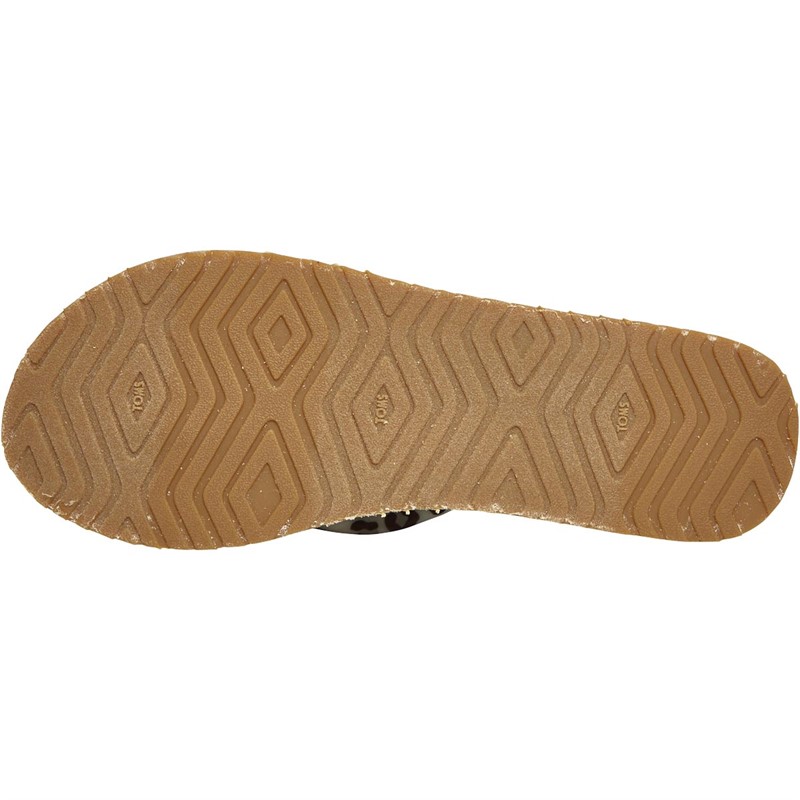 TOMS Womens Piper Sandals Natural