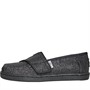 TOMS Girls Alpargata Espadrilles Black