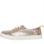 TOMS Girls Cordones Cupsole Trainers Gold