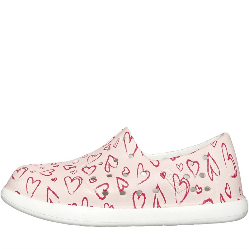 TOMS Girls Mallow Molded Trainers Pink