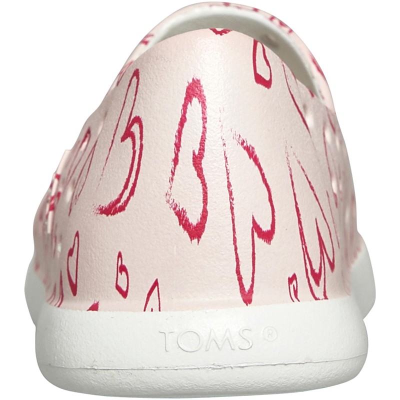 TOMS Girls Mallow Molded Trainers Pink