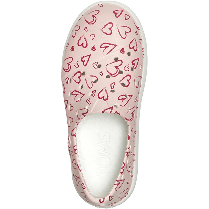 TOMS Girls Mallow Molded Trainers Pink