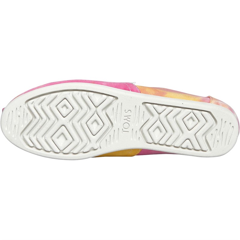 TOMS Womens Alpargata Espadrilles Pink