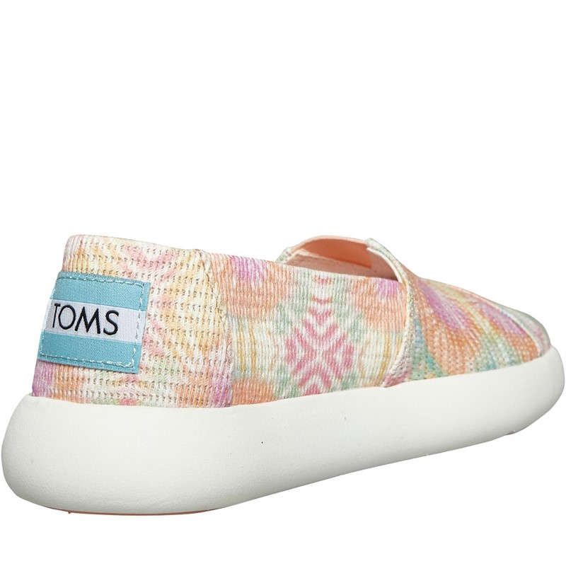 TOMS Womens Alpargata Malow Trainers Pink