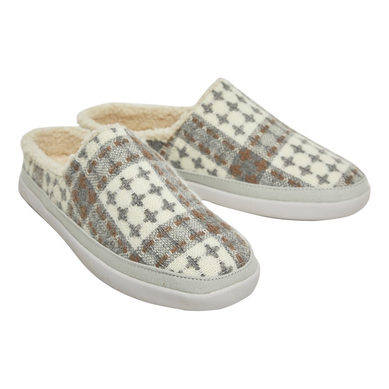 TOMS Womens Sage Slippers Grey