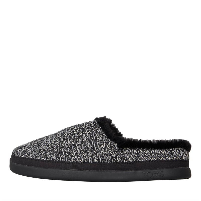 TOMS Womens Sage Slippers Black