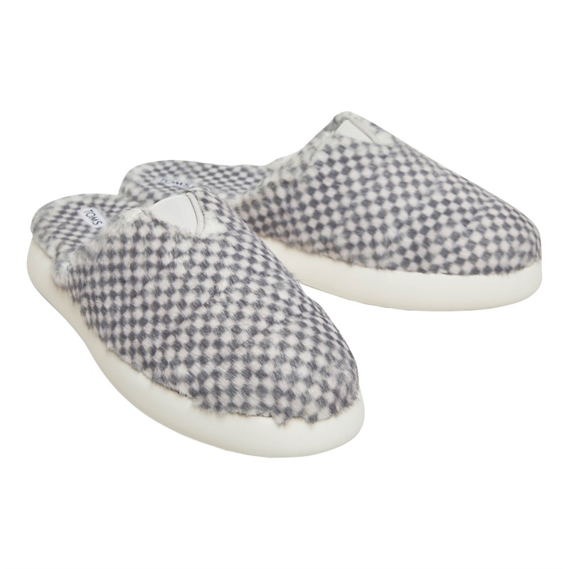 TOMS Womens Alpargata Malllow Mule Slippers Grey