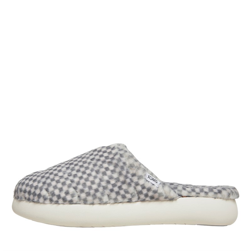 TOMS Womens Alpargata Malllow Mule Slippers Grey