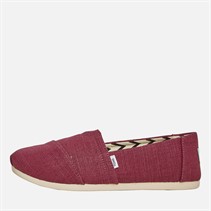 TOMS Dames Canvas Alpargata Espadrilles Donker Pruim