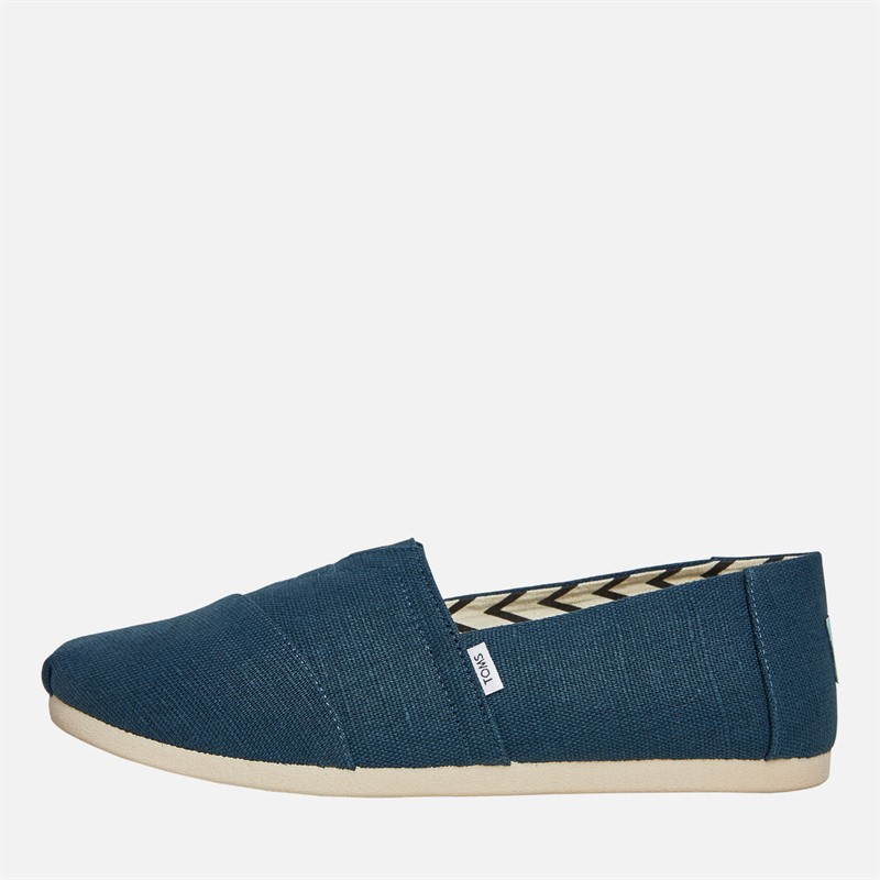 TOMS Herresko Canvas Alpargata Espadriller Mørk Indigo