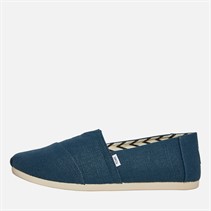 TOMS Heren Canvas Alpargata Espadrilles Donker Indigo