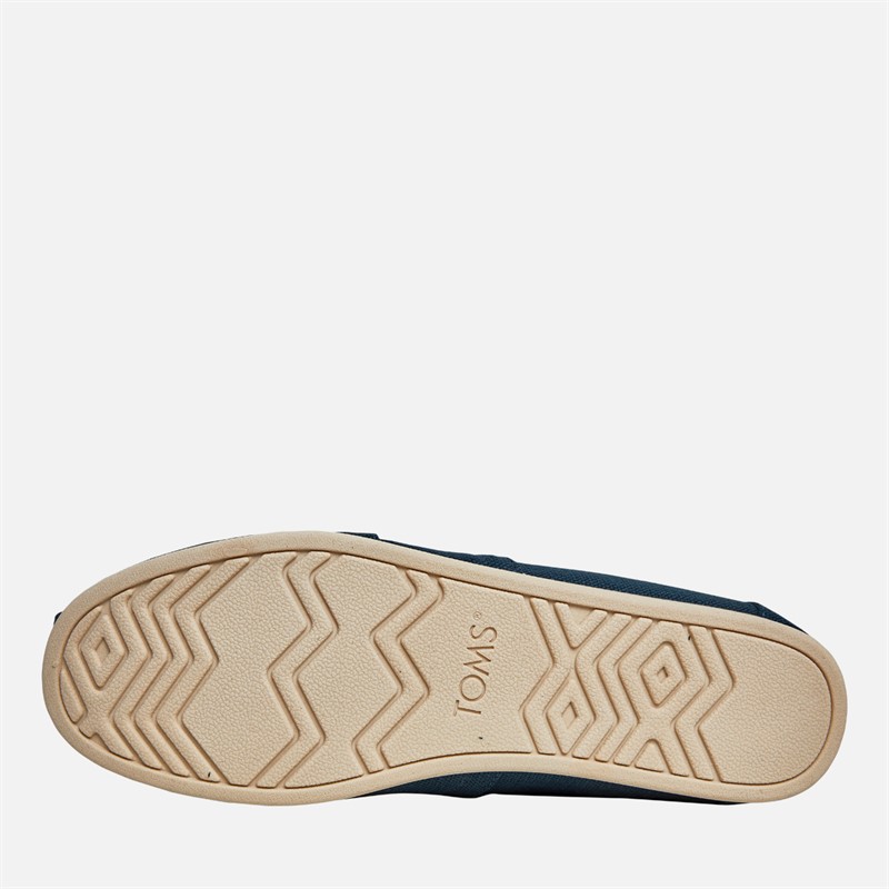 TOMS Herresko Canvas Alpargata Espadriller Mørk Indigo