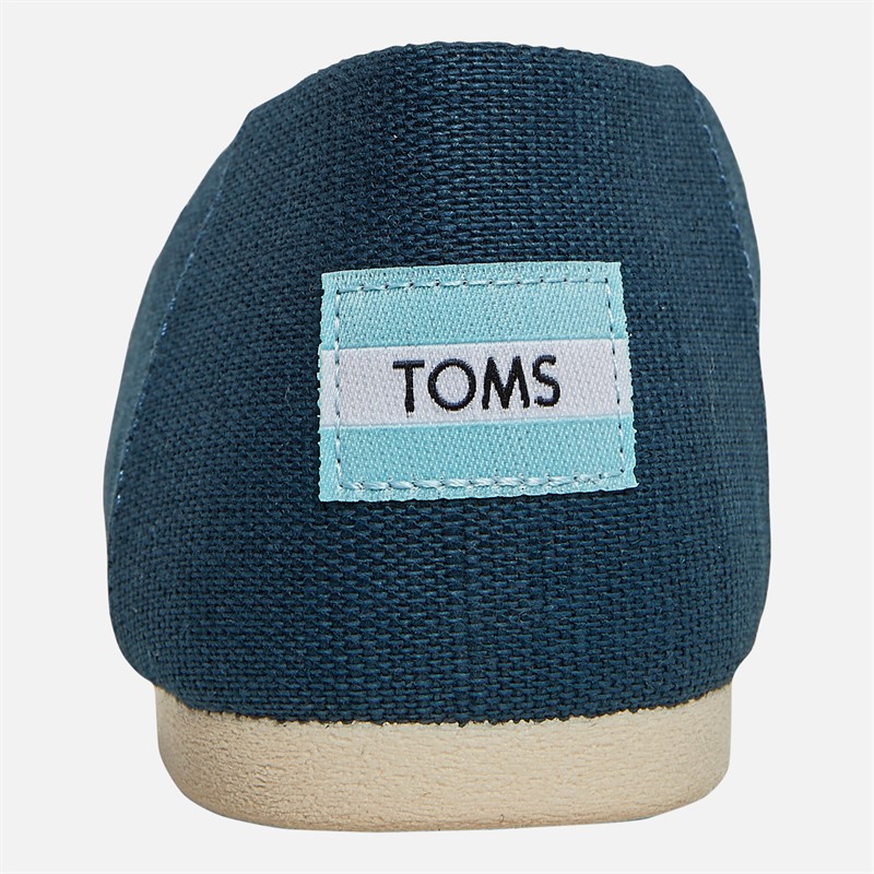 TOMS Herresko Canvas Alpargata Espadriller Mørk Indigo