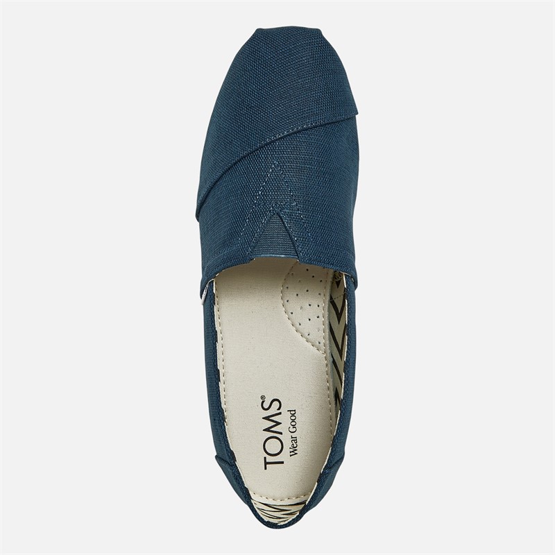 TOMS Herresko Canvas Alpargata Espadriller Mørk Indigo