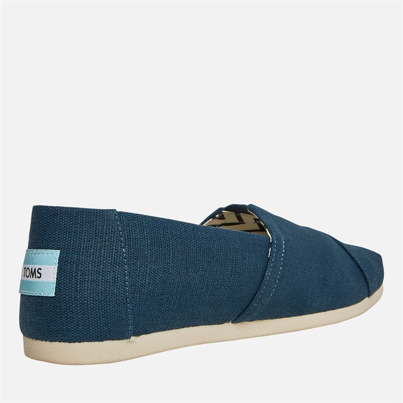 TOMS Herresko Canvas Alpargata Espadriller Mørk Indigo