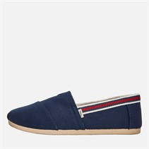 TOMS Heren Canvas Alpargata Espadrilles Marineblauw