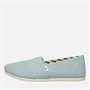 TOMS Womens Alpargata Classic Espadrilles Medium Green