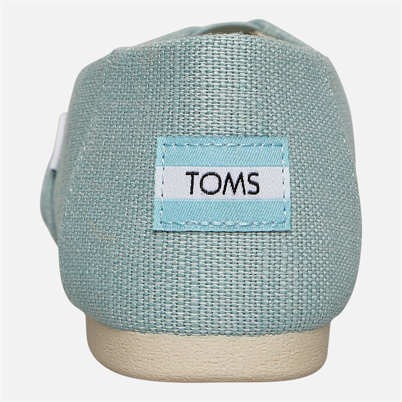 TOMS Womens Alpargata Classic Espadrilles Medium Green