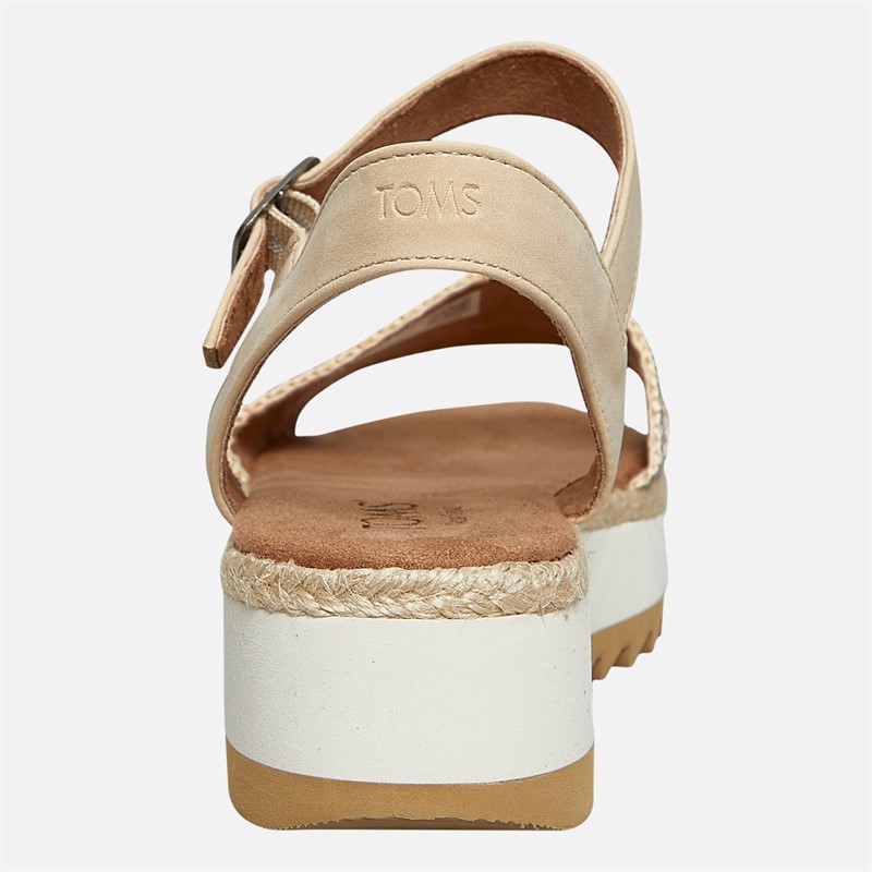 TOMS Womens Naia Ankle Strap Sandals Multi Color