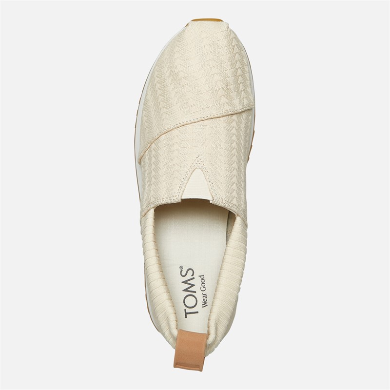 TOMS Womens Alpargata Resident 2.0 Trainers Natural