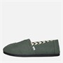 TOMS Dame Canvas Alpargata Espadriller Medium Green