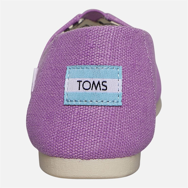 TOMS Damen Canvas Alpargata Espadrilles Lila