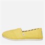 TOMS Damen Leinwand Alpargata Espadrilles Gelb