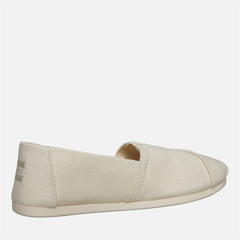 TOMS Damen Leinwand Alpargata Espadrilles Cream