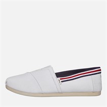 TOMS Mens Canvas Alpargata Espadrilles White