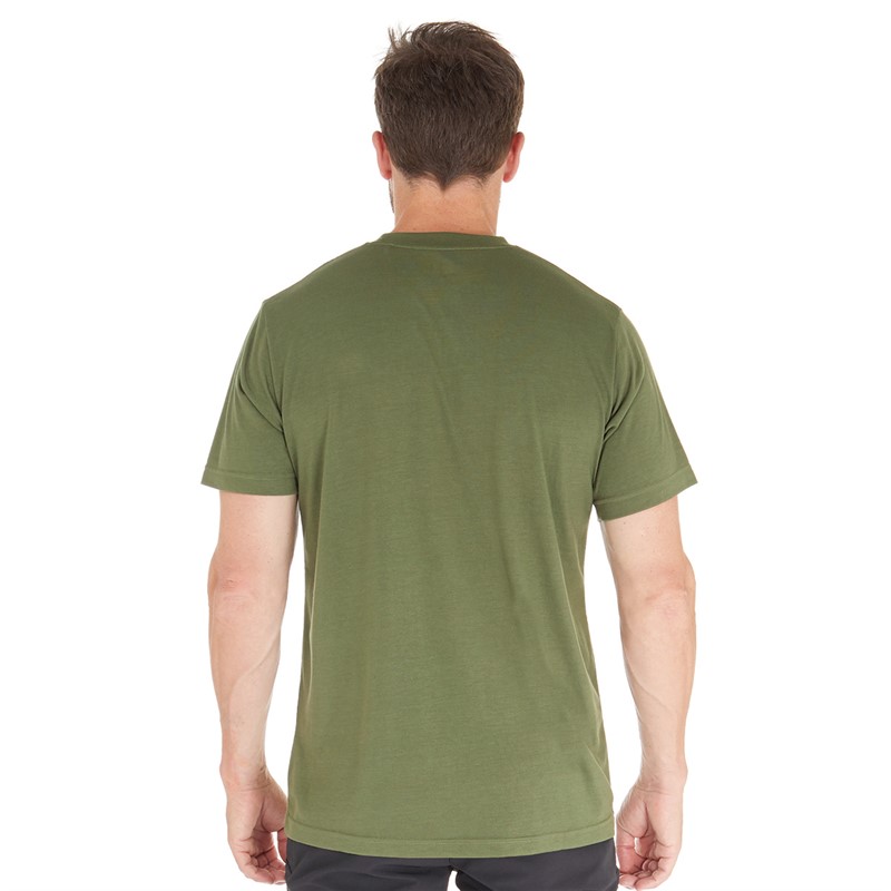 Jack Wolfskin Mens Nature Mountain T-Shirt Greenwood