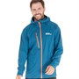 Jack Wolfskin Mens Koblat Texapore Pro 3 Layer Waterproof Jacket Blue Coral