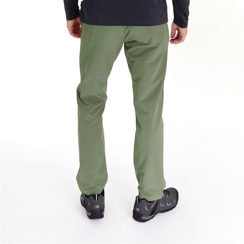 Jack Wolfskin Mens Winter Walk Technical Walking Pants Dusty Olive