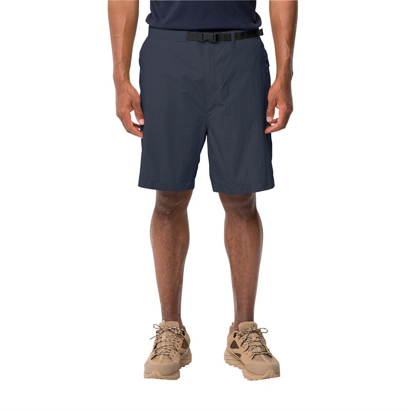 Jack Wolfskin Mens Lightsome Shorts Night Blue