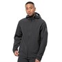Jack Wolfskin Mens Commute Mono Waterproof Jacket Phantom